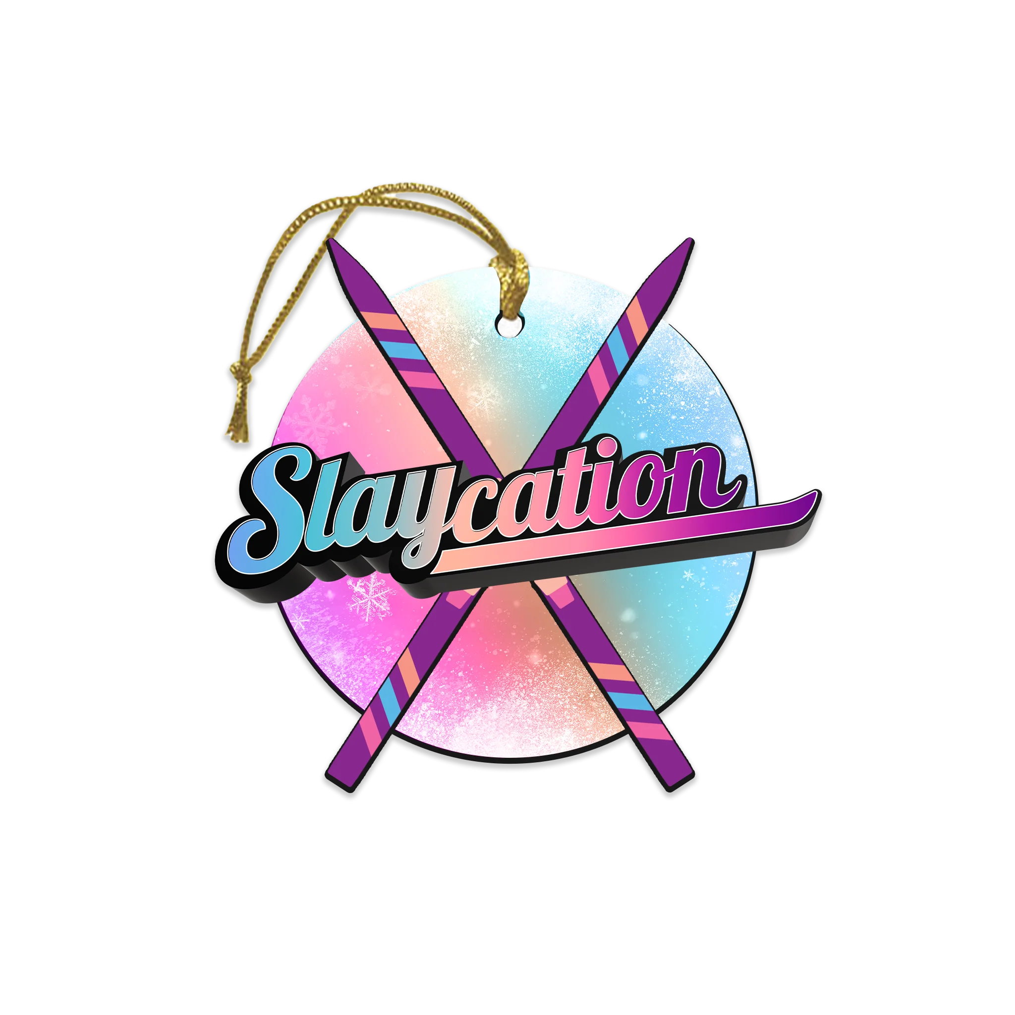 Slaycation Ornament