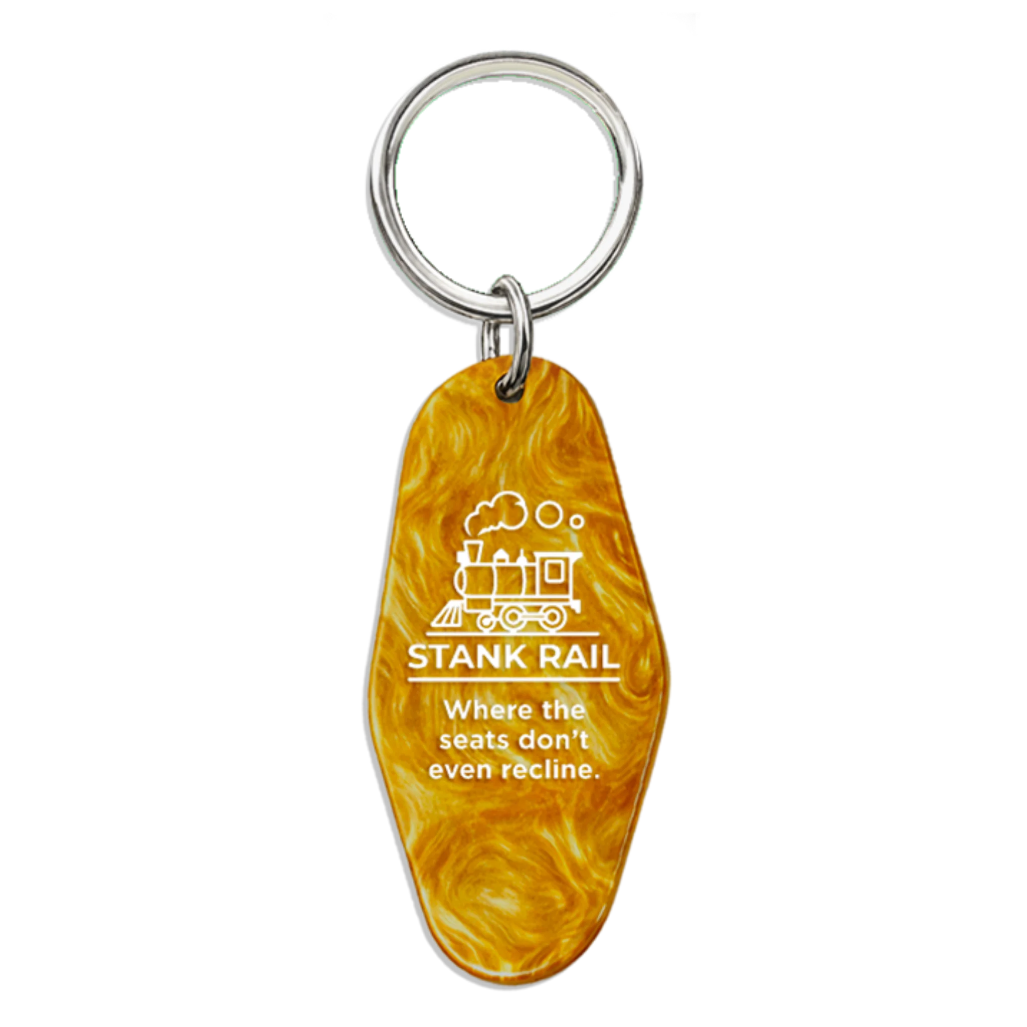 STOP! THAT! TRAIN! Glamazonian Express and Stank Rail Keychain Bundle - Image 3